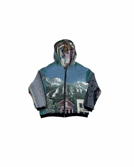 HILLSIDE HOME TAPESTRY ZIP UP