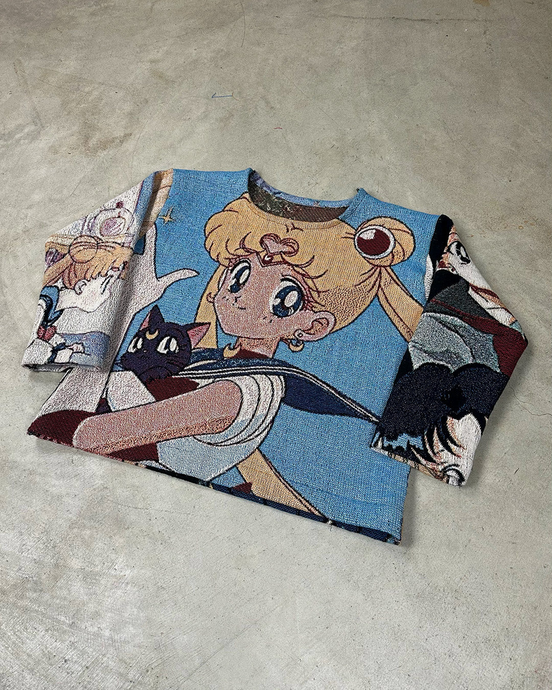 SAILOR MOON TAPESTRY CREWNECK