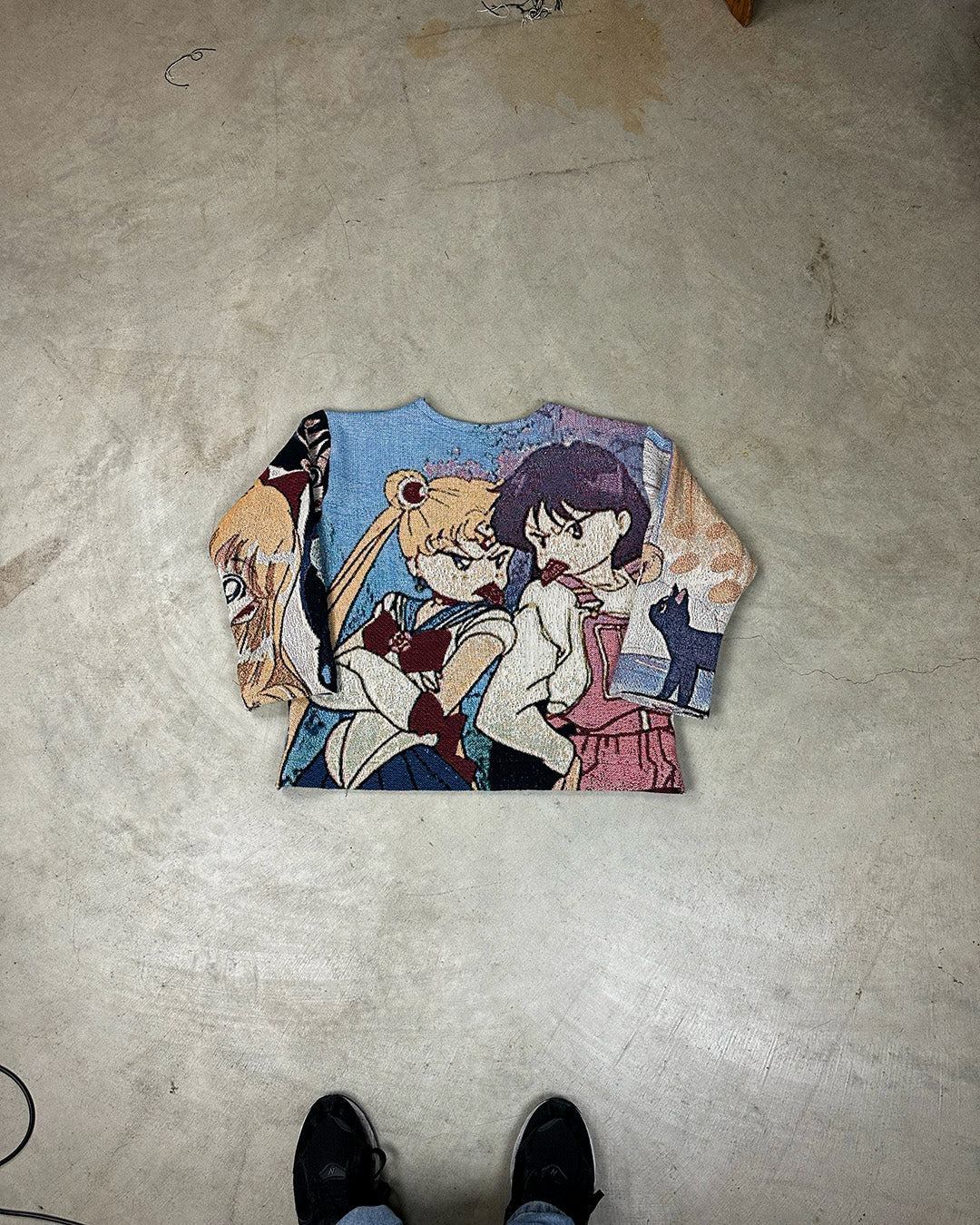 SAILOR MOON TAPESTRY CREWNECK
