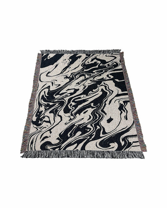 INK SPILL TAPESTRY BLANKET
