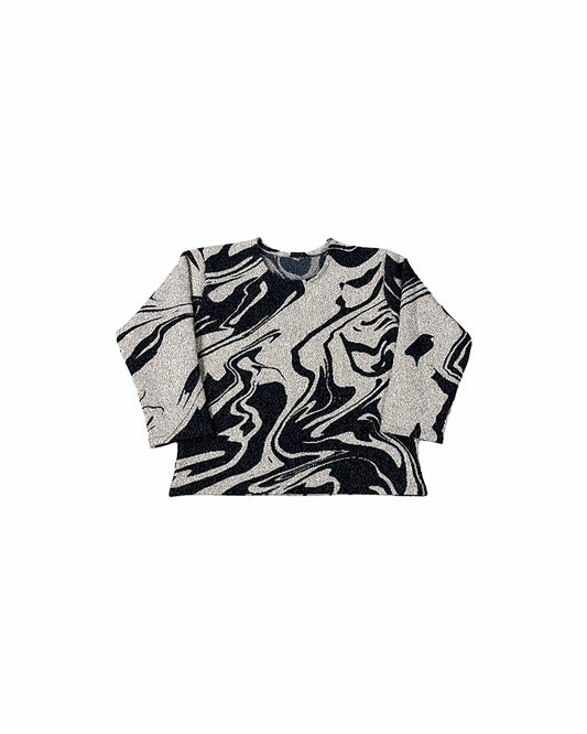INK SPILL TAPESTRY SWEATSHIRT