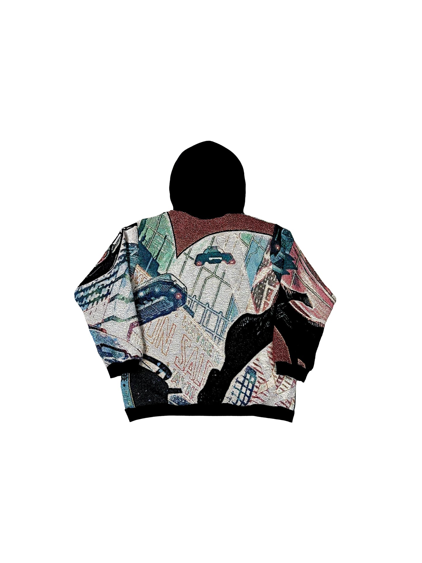 BATMAN BEYOND COMIC COVER TAPESTRY HOODIE