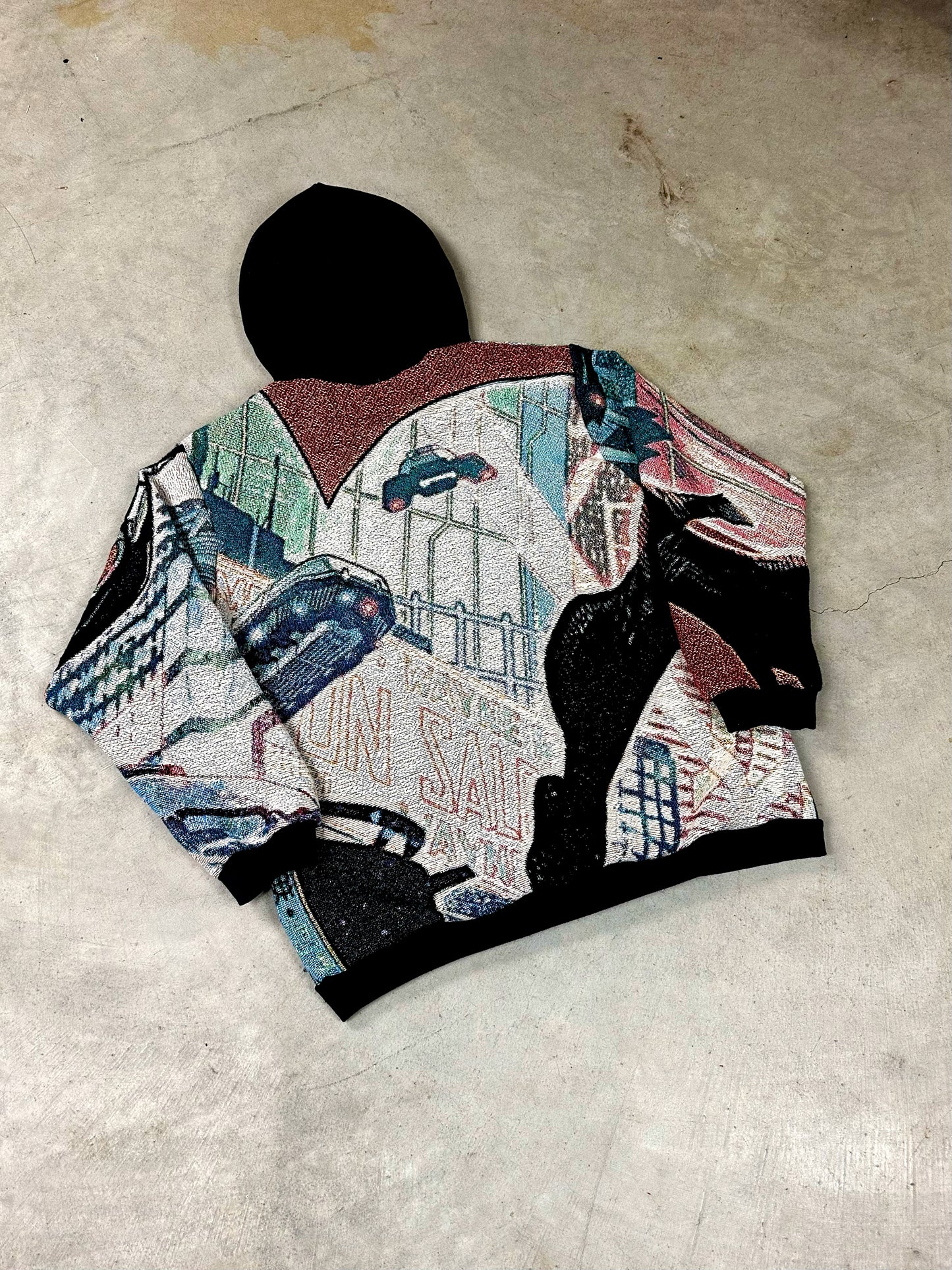BATMAN BEYOND COMIC COVER TAPESTRY HOODIE