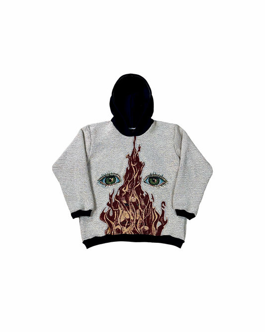 THROUGH THE FIRE TAPESTRY HOODIE
