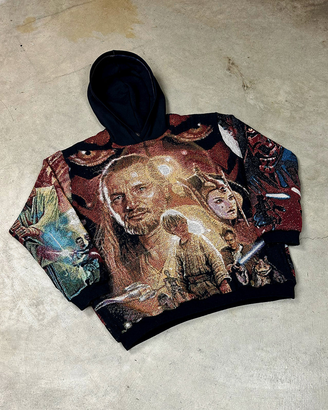 PHANTOM MENACE TAPESTRY HOODIE