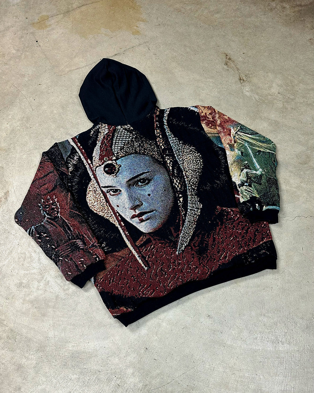 PHANTOM MENACE TAPESTRY HOODIE