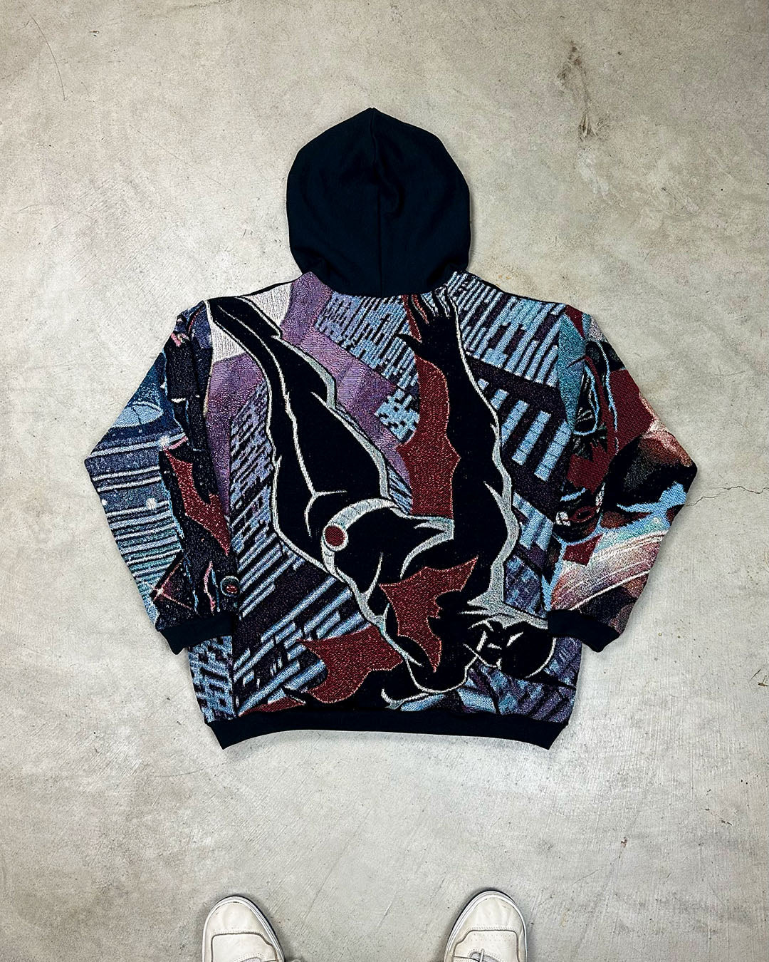 BATMAN BEYOND TAPESTRY HOODIE