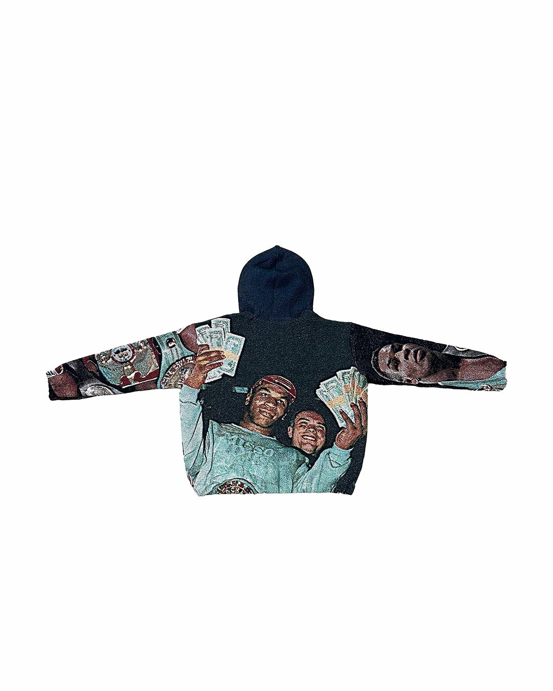 MUHAMMAD ALI X MIKE TYSON TAPESTRY HOODIE