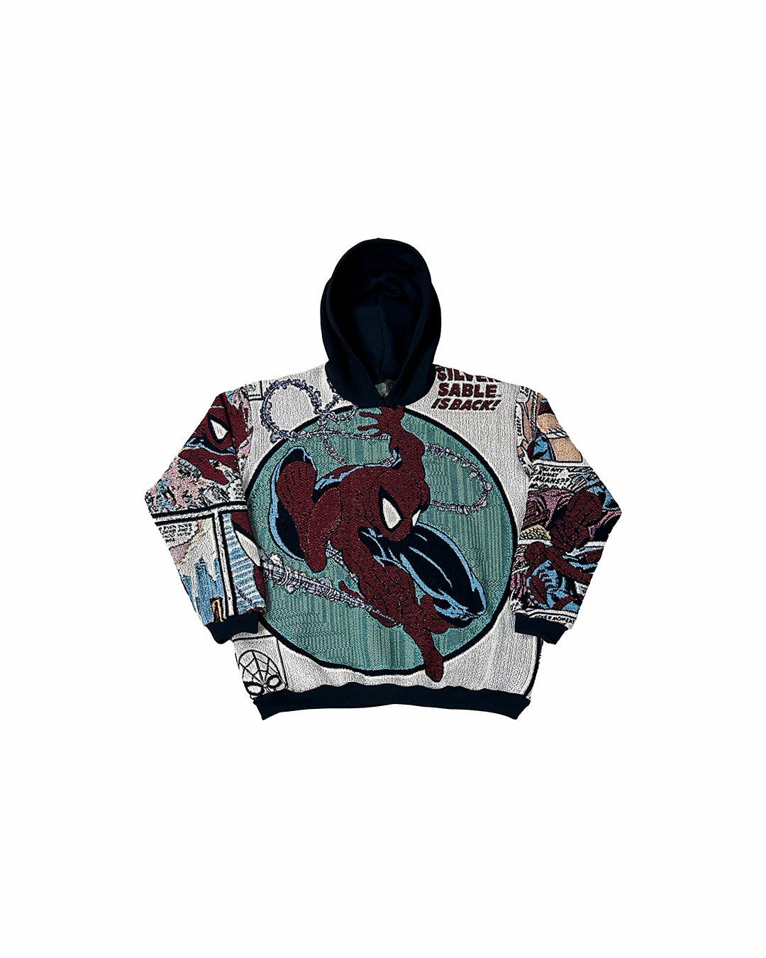AMAZING SPIDERMAN TAPESTRY HOODIE