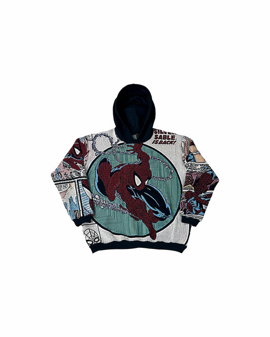 AMAZING SPIDERMAN TAPESTRY HOODIE