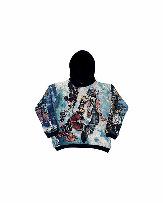 KINGDOM HEARTS TAPESTRY HOODIE
