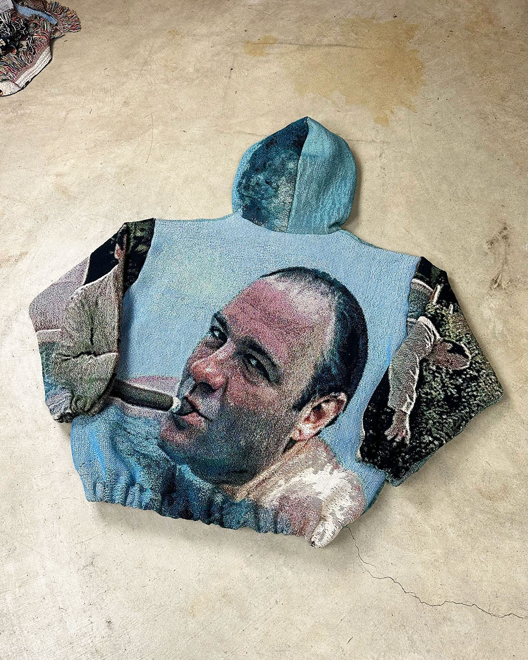 TONY SOPRANO FULL TAPESTRY HOODIE