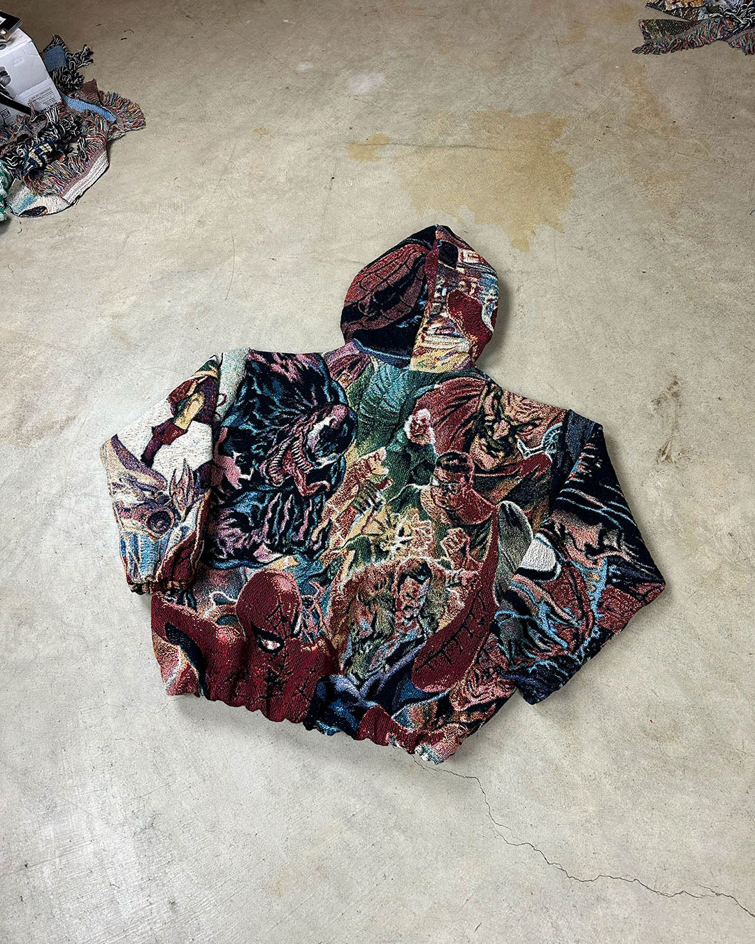 SPIDERMAN FULL TAPESTRY HOODIE