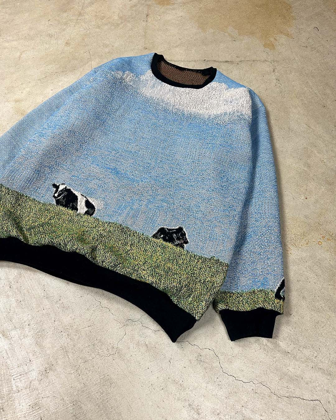 PASTURE TAPESTRY CREWNECK (READY TO WEAR)