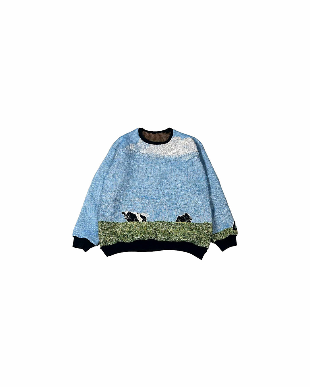 MONA LISA TAPESTRY CREWNECK (READY TO WEAR) – Wasted Space