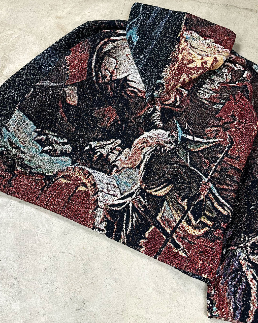 WIZARD FULL TAPESTRY HOODIE (PRE ORDER)