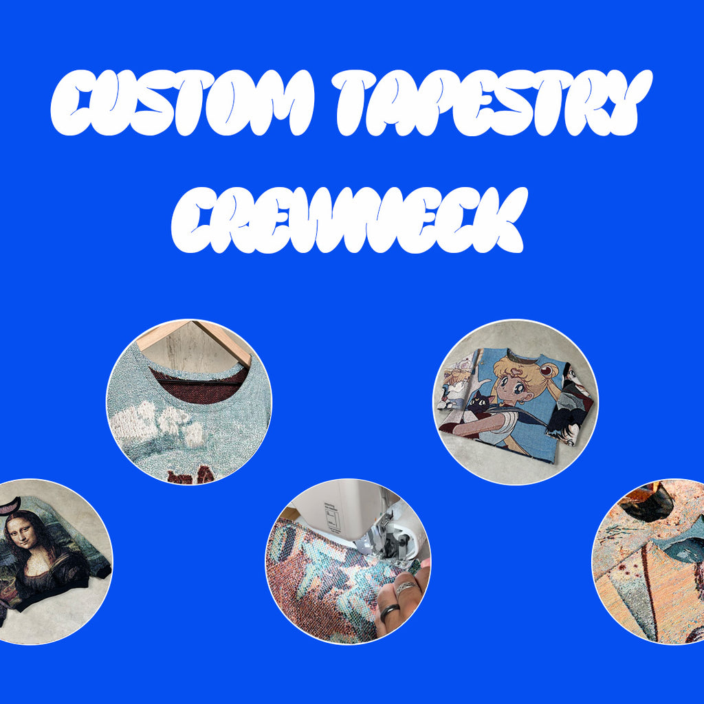 CUSTOM TAPESTRY CREWNECK