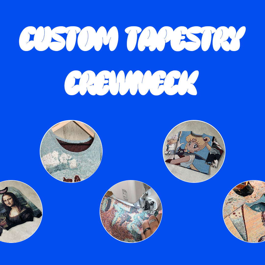 CUSTOM TAPESTRY CREWNECK
