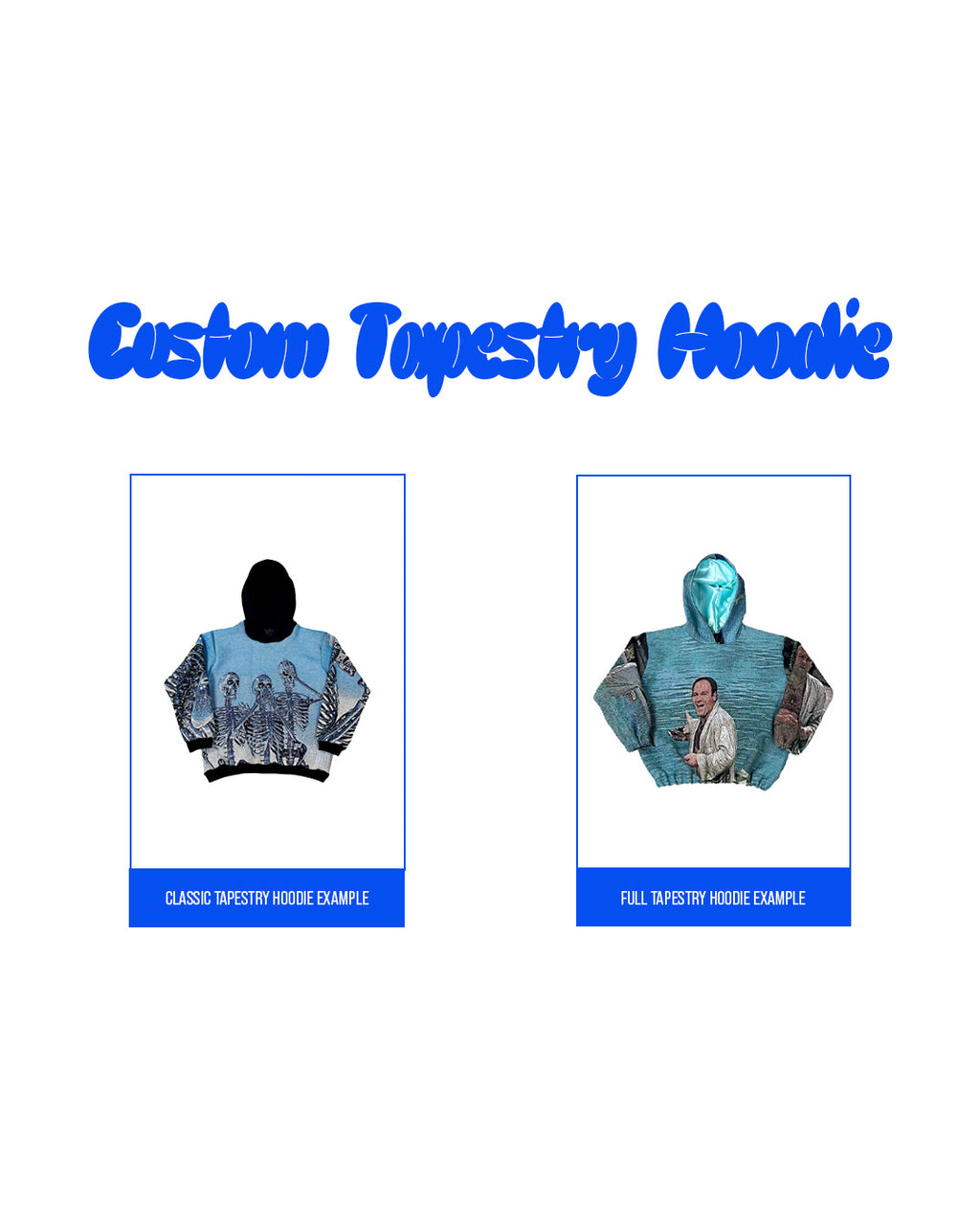 CUSTOM TAPESTRY HOODIE