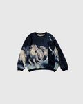 DANIEL IN THE LION'S DEN TAPESTRY CREWNECK (READY TO WEAR)