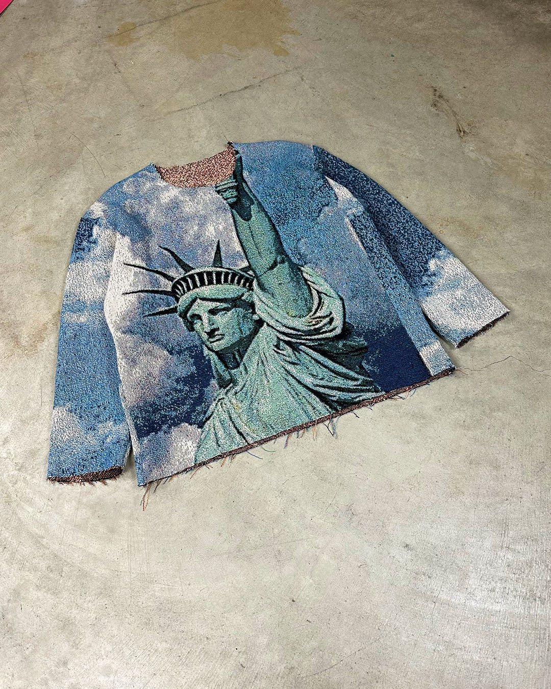 LADY LIBERTY TAPESTRY CREWNECK (PRE ORDER)