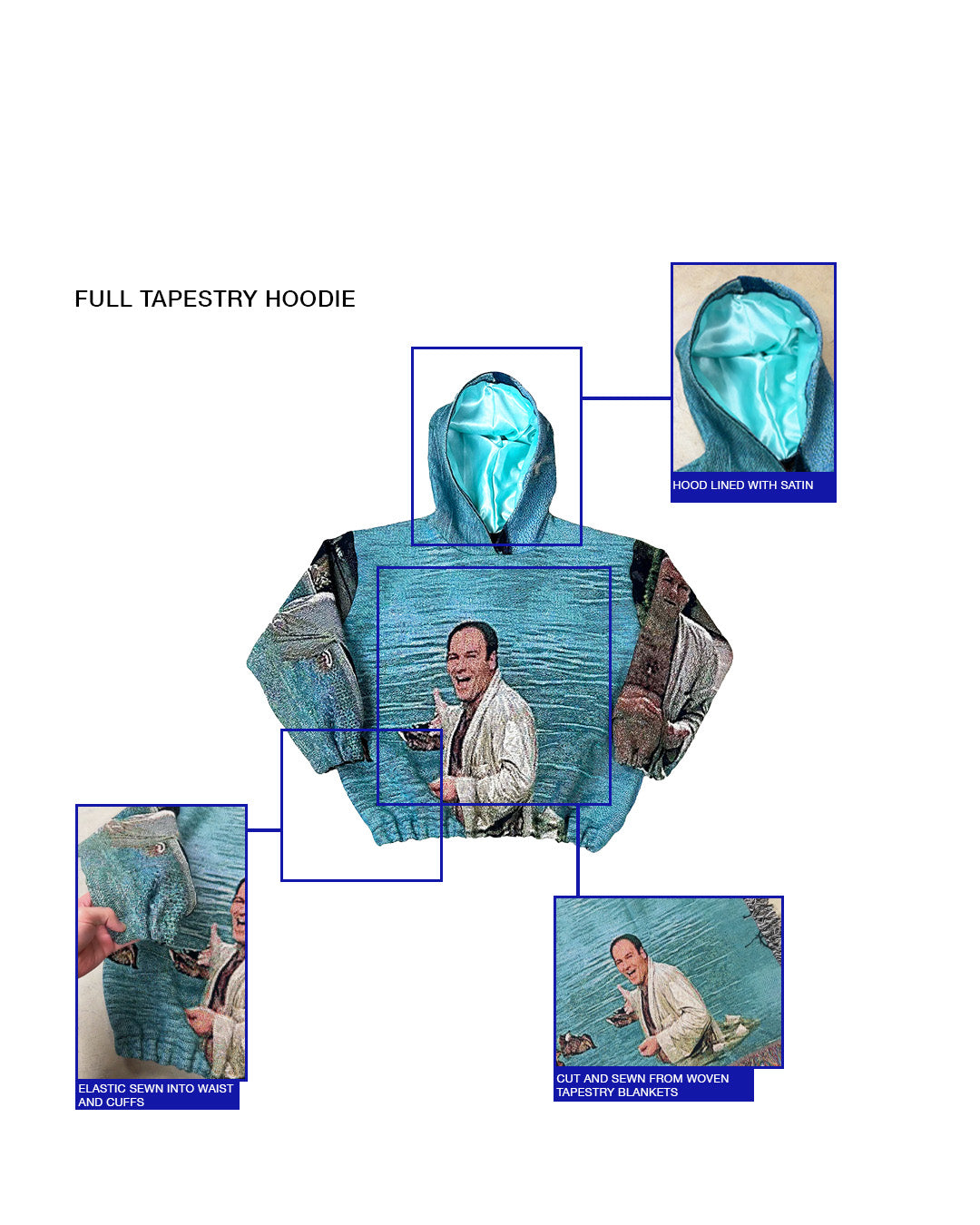 CUSTOM TAPESTRY HOODIE