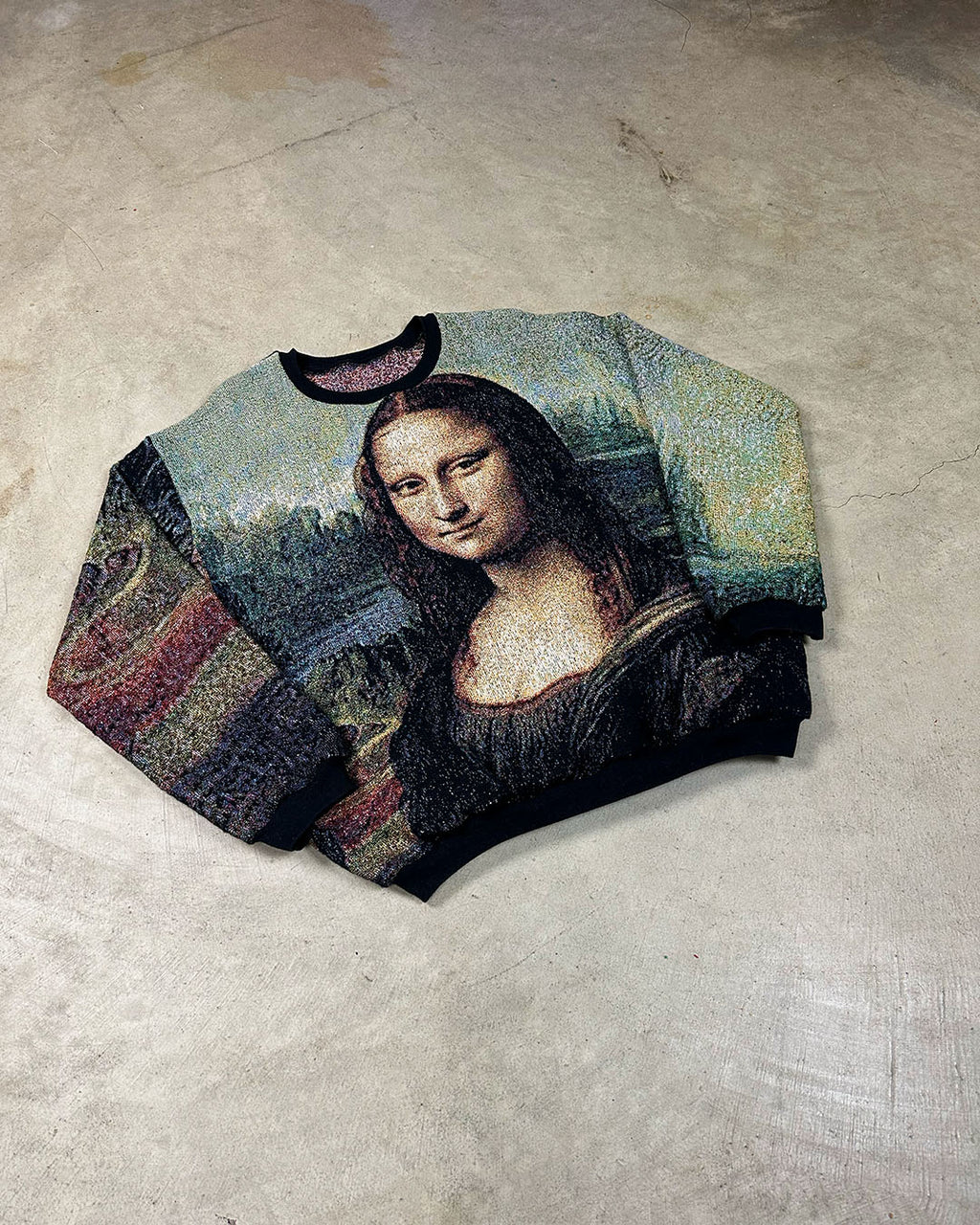 MONA LISA TAPESTRY CREWNECK (READY TO WEAR)