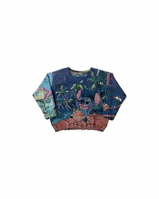 STITCH TAPESTRY CREWNECK