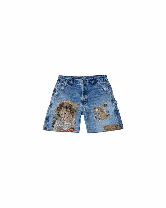 REWORKED ANGEL JEAN SHORTS