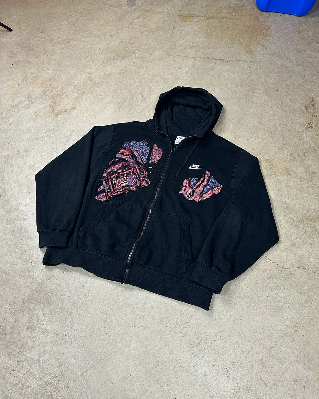 REWORKED GALACTUS NIKE ZIP UP HOODIE