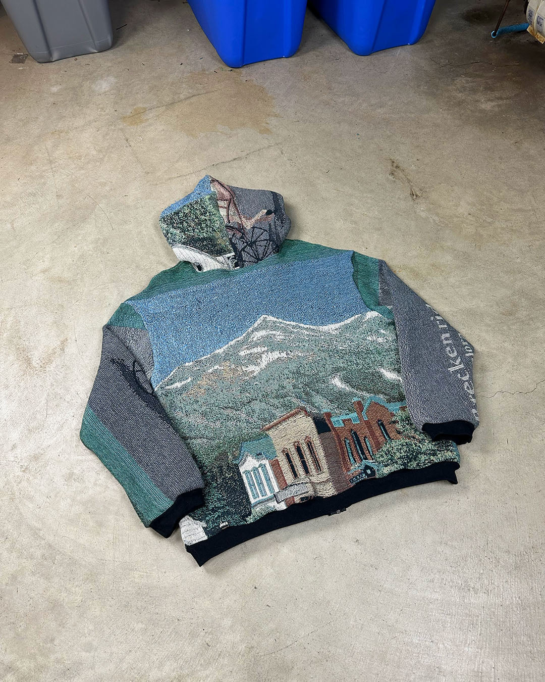 HILLSIDE HOME TAPESTRY ZIP UP