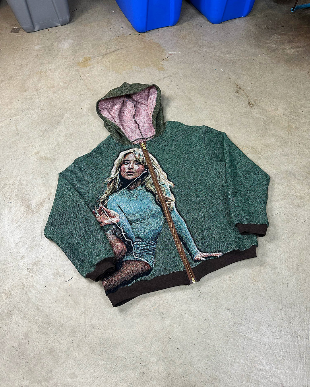 SABRINA TAPESTRY ZIP UP