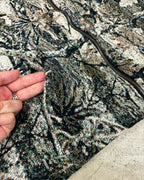 CAMO ZIP UP TAPESTRY HOODIE (READY TO WEAR)