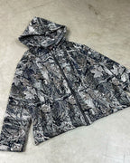 CAMO ZIP UP TAPESTRY HOODIE (READY TO WEAR)