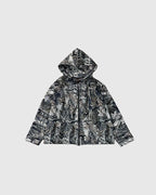 CAMO ZIP UP TAPESTRY HOODIE (READY TO WEAR)