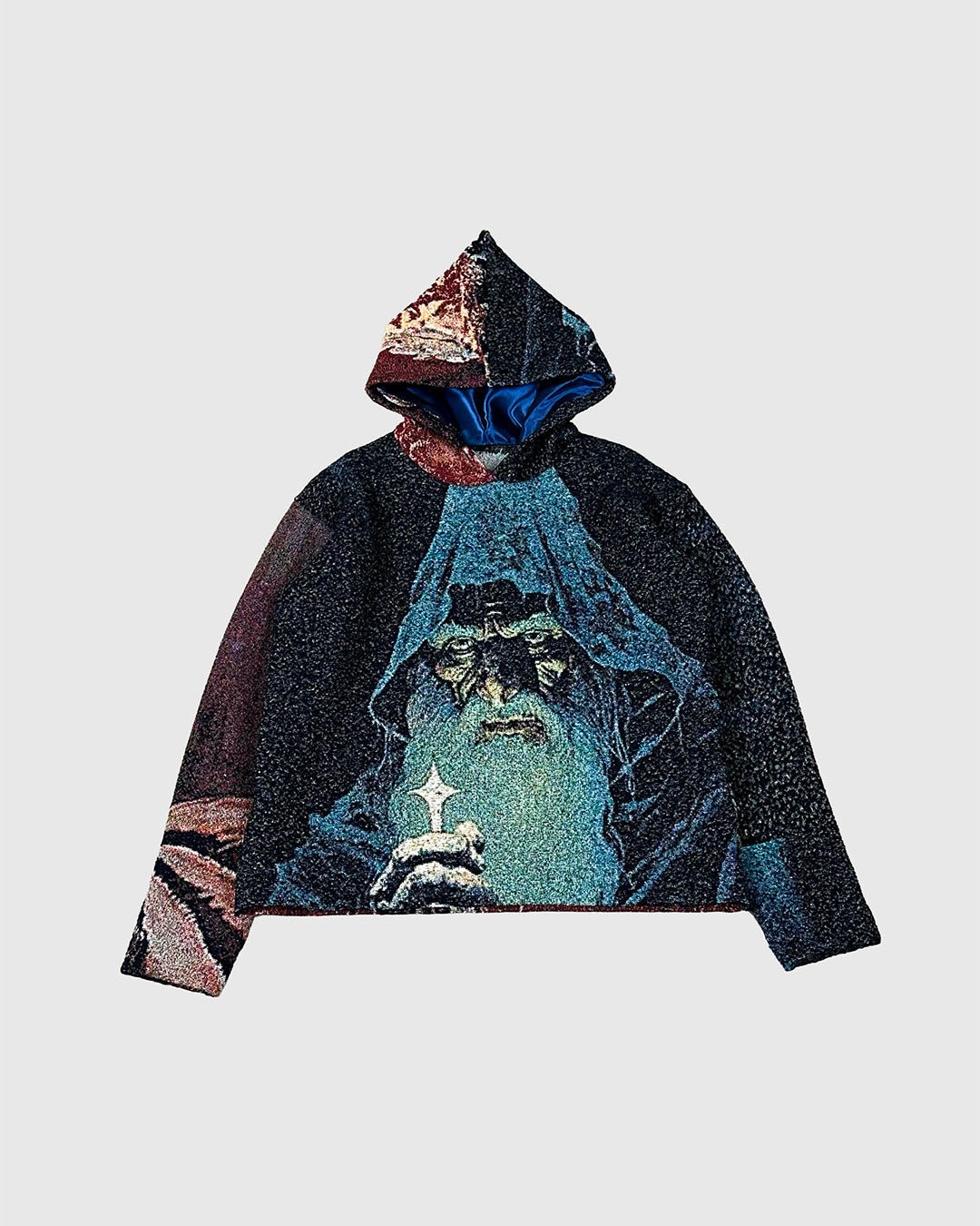 WIZARD FULL TAPESTRY HOODIE (READY TO WEAR)