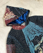 WIZARD FULL TAPESTRY HOODIE (READY TO WEAR)