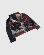WIZARD FULL TAPESTRY HOODIE (READY TO WEAR)