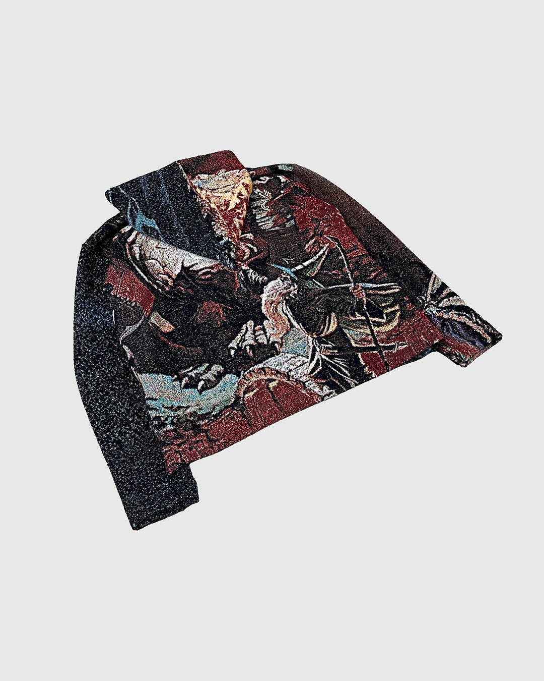 WIZARD FULL TAPESTRY HOODIE (READY TO WEAR)