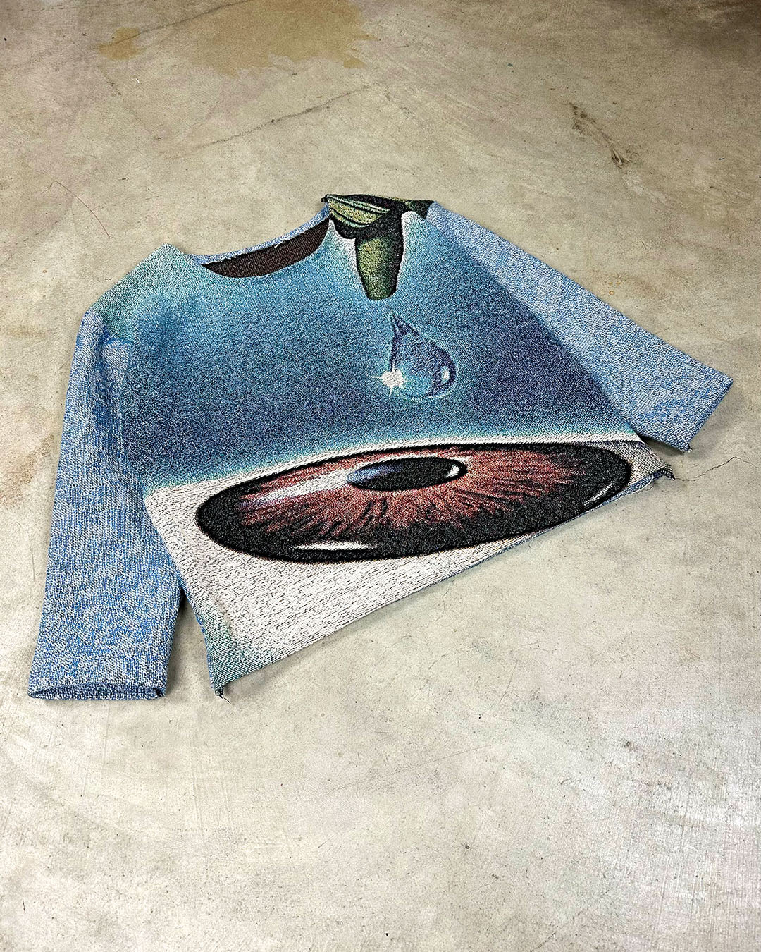 EYE EXAM TAPESTRY CREWNECK (READY TO WEAR)