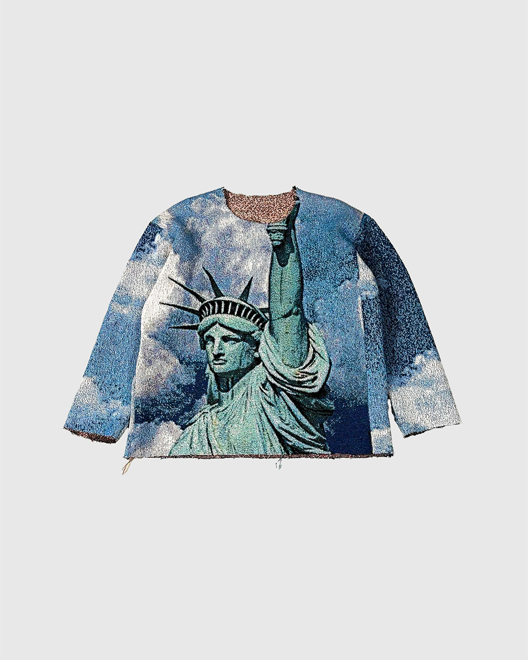 LADY LIBERTY TAPESTRY CREWNECK (READY TO WEAR)