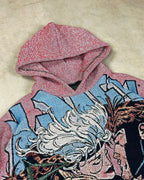 GAMBIT X ROGUE FULL TAPESTRY HOODIE (PRE ORDER)