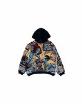 SPIDEY SAVES THE DAY TAPESTRY HOODIE (PRE ORDER)