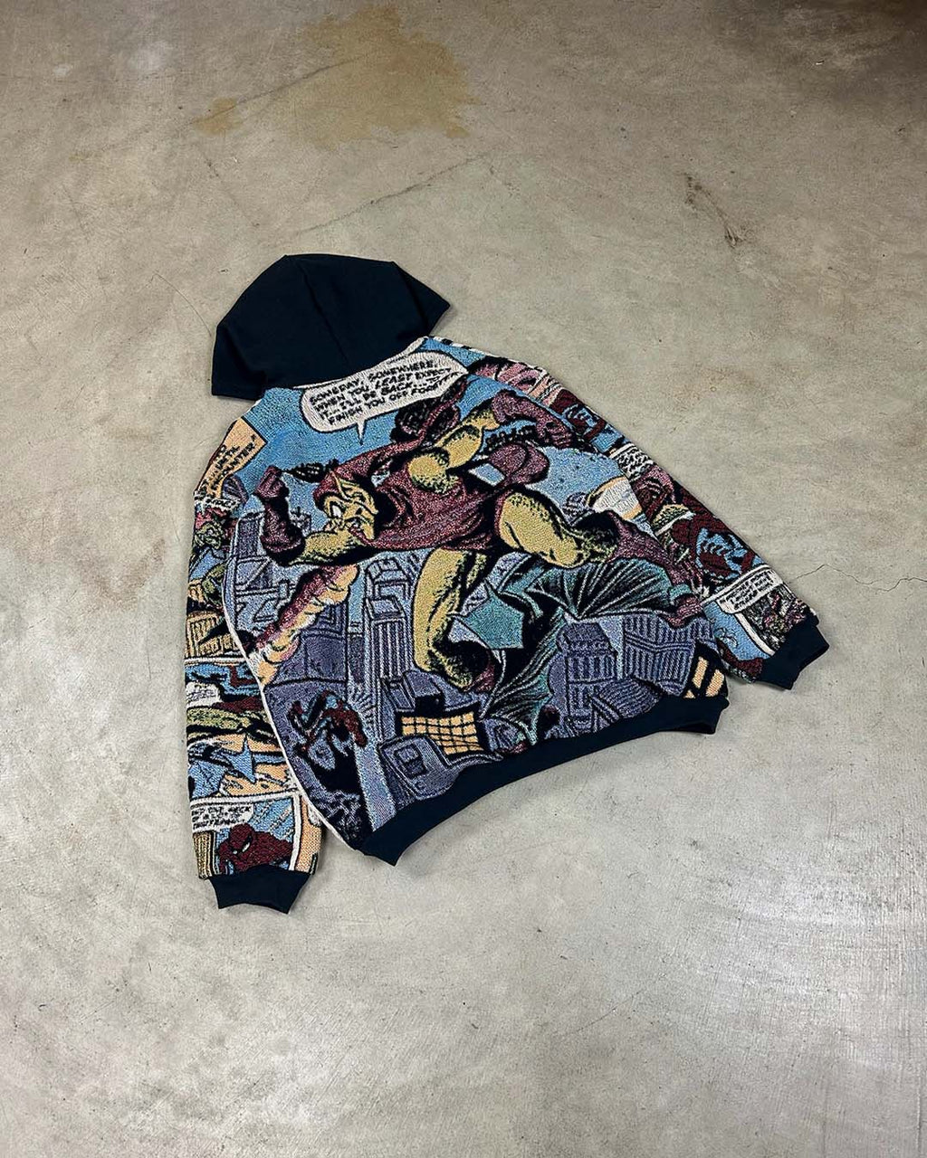 SPIDEY SAVES THE DAY TAPESTRY HOODIE (PRE ORDER)