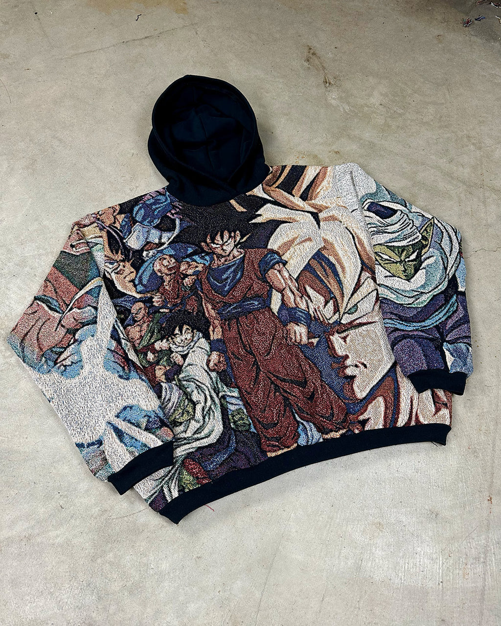 DRAGONBALL TAPESTRY HOODIE (PRE ORDER)