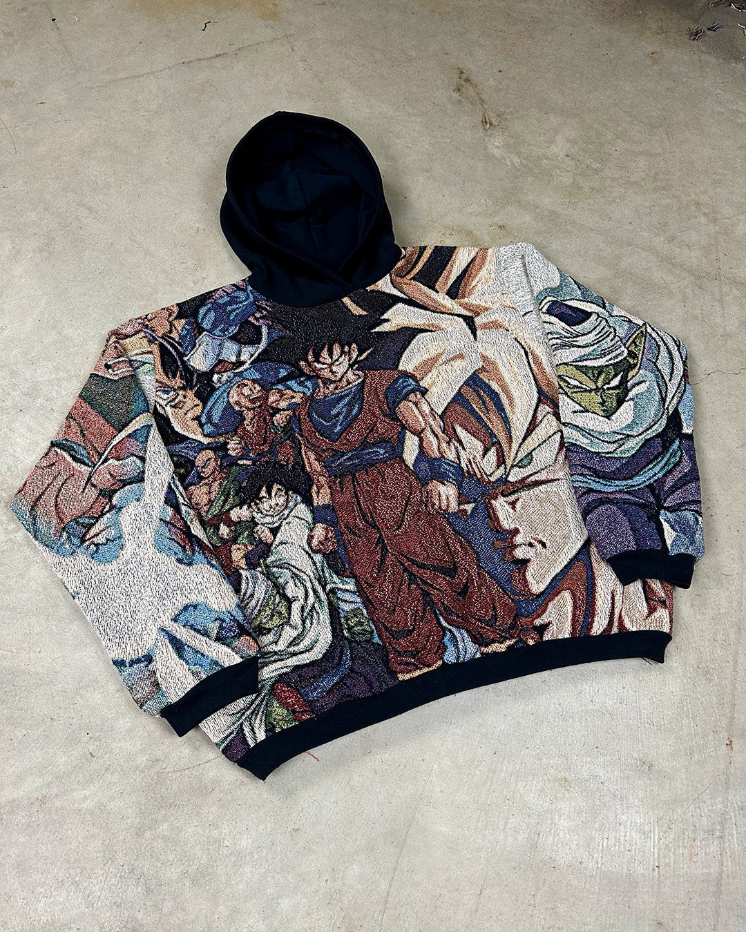 DRAGONBALL TAPESTRY HOODIE (PRE ORDER)