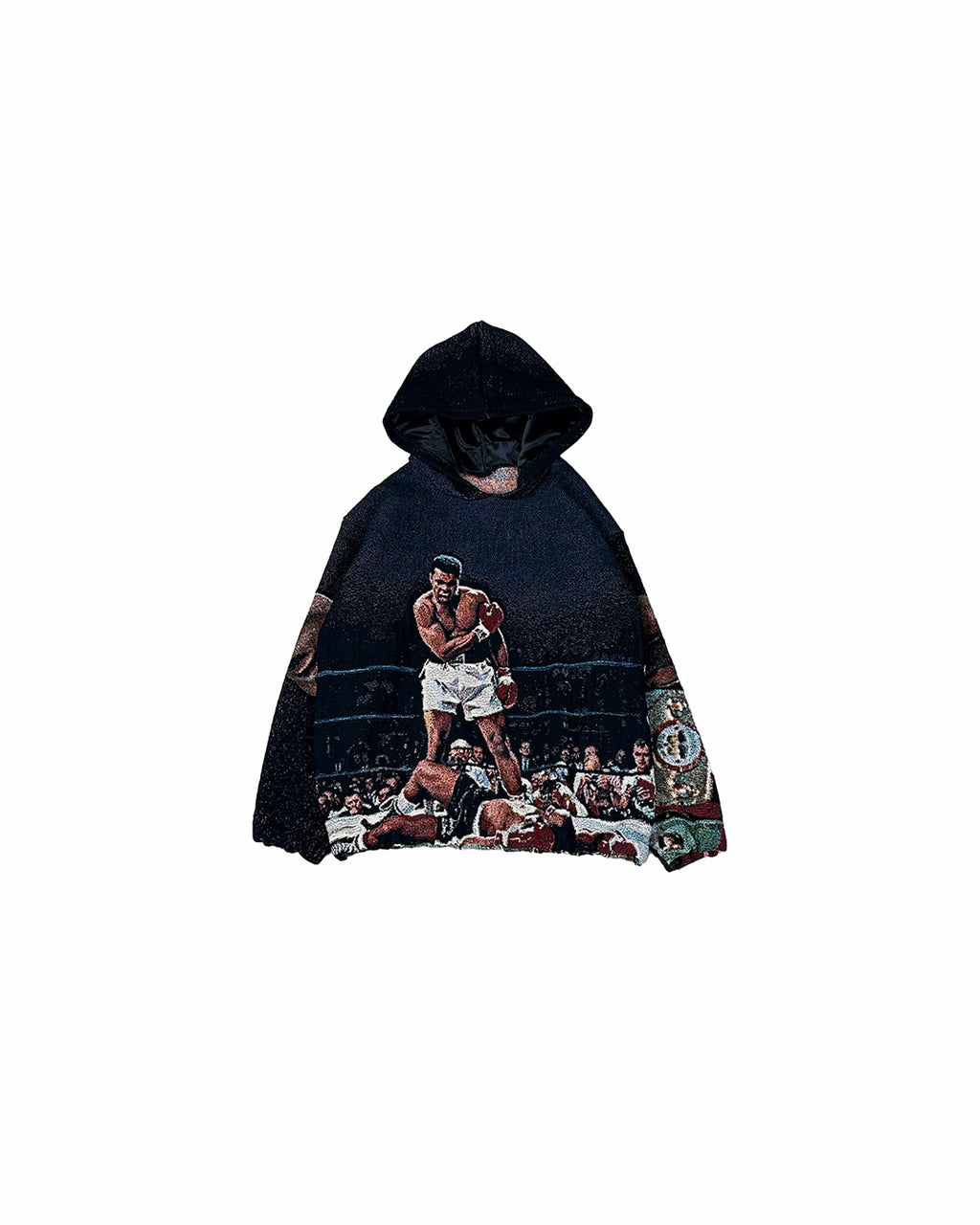 MUHAMMAD ALI X MIKE TYSON TAPESTRY HOODIE (PRE ORDER)