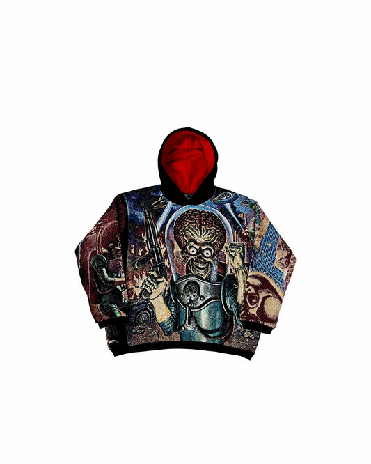 Wasted Space Custom Dragonball Tapestry Hoodie x Large