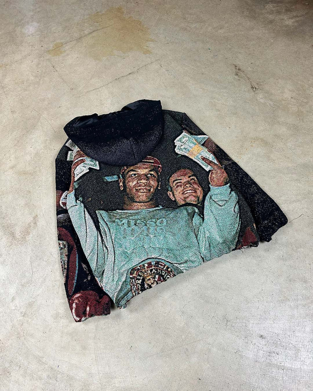 MUHAMMAD ALI X MIKE TYSON TAPESTRY HOODIE (PRE ORDER)