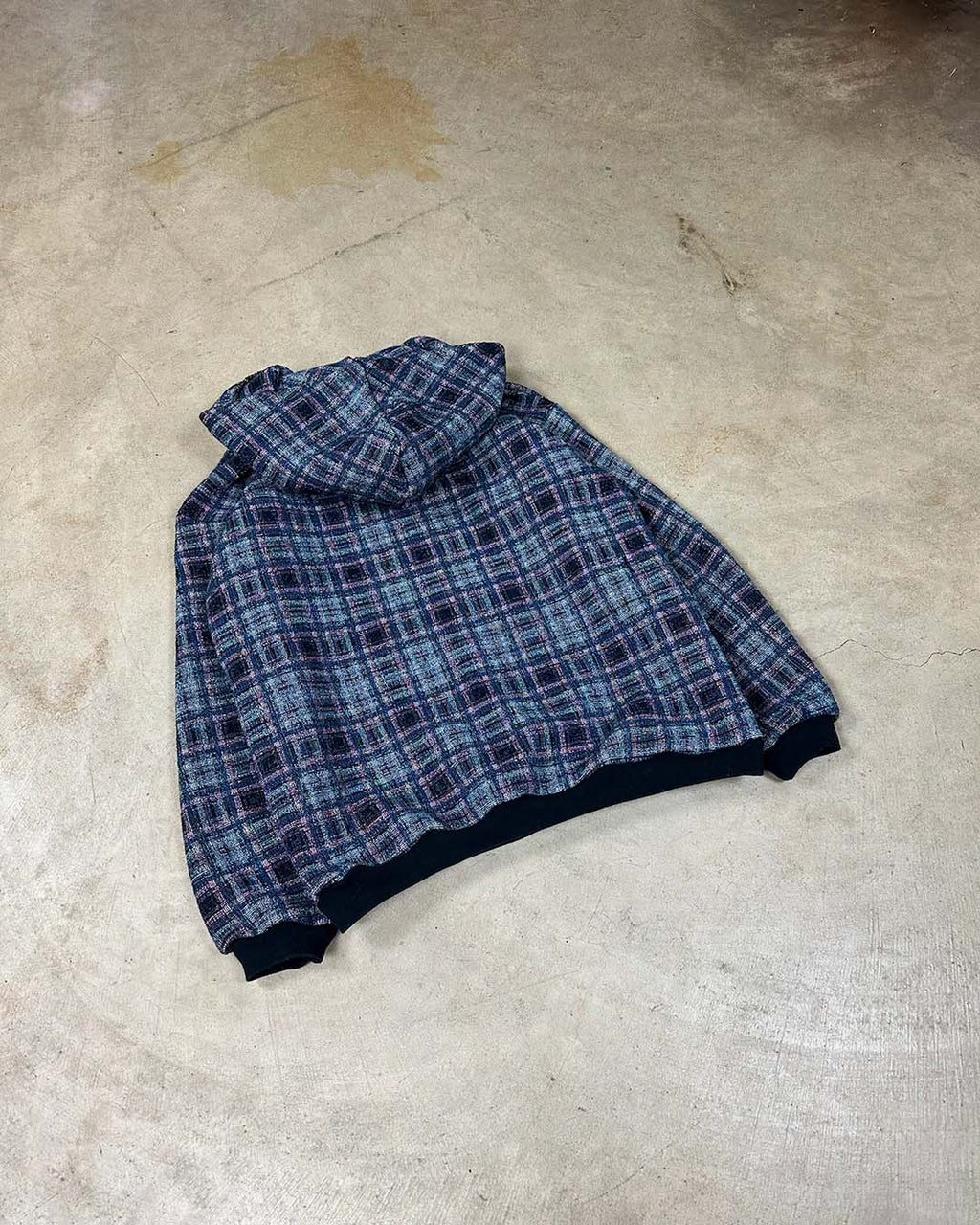 PLAID TAPESTRY HOODIE (READY TO WEAR)
